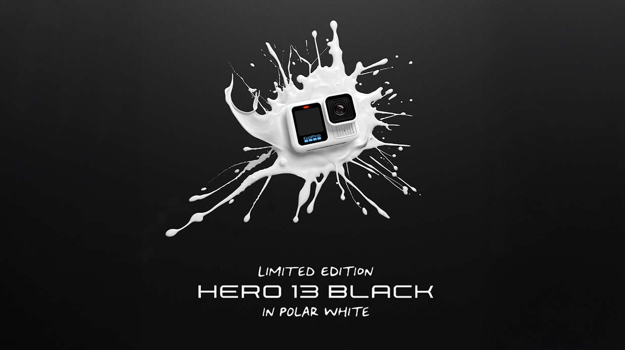 GoPro HERO13 Black Limited Edition Polar White - 1